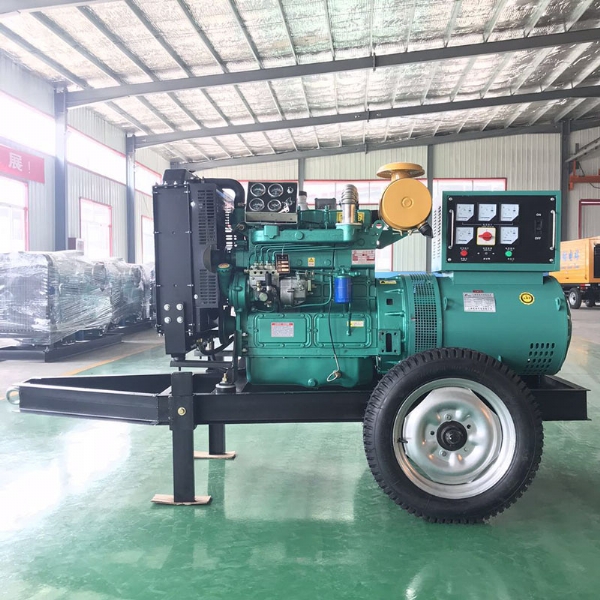 潍坊-50KW-简易拖车